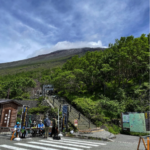 2021年7月10日　富士宮口開山　山頂付近は強風でした