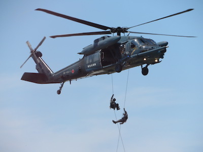 救難ヘリUH-60J